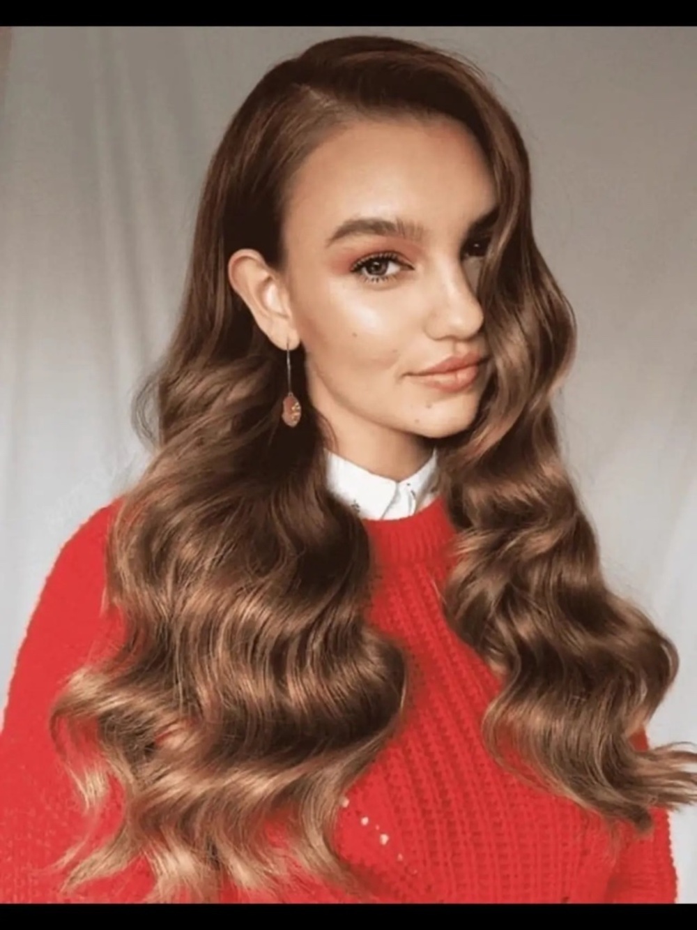 Sitting Pretty human hair halo extensions light brown NEW
